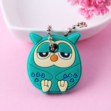 Load image into Gallery viewer, Cartoon Anime Cute Key Cover Cap Silicone Mickey Stitch Bear Keychain Women Gift Owl Porte Clef Minne Key Chain