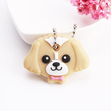 Load image into Gallery viewer, Cartoon Anime Cute Key Cover Cap Silicone Mickey Stitch Bear Keychain Women Gift Owl Porte Clef Minne Key Chain