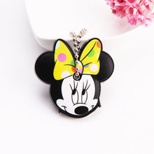 Load image into Gallery viewer, Cartoon Anime Cute Key Cover Cap Silicone Mickey Stitch Bear Keychain Women Gift Owl Porte Clef Minne Key Chain