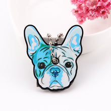 Load image into Gallery viewer, Cartoon Anime Cute Key Cover Cap Silicone Mickey Stitch Bear Keychain Women Gift Owl Porte Clef Minne Key Chain